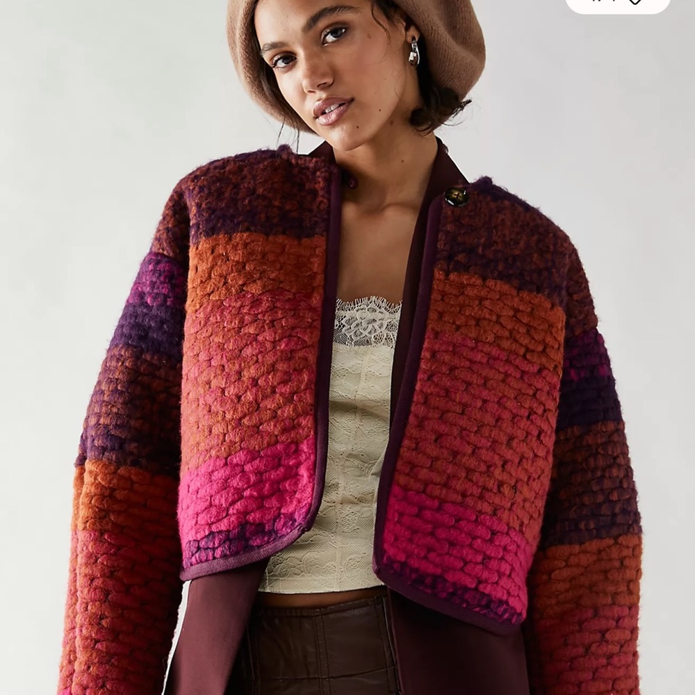 NWOT! Proche x free people Olivia wool jacket